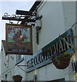 SP4891 : Sign for the Countryman public house, Sharnford by JThomas