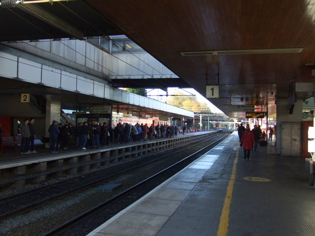 Platforms 1 and 2, Coventry Railway Station