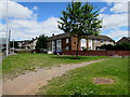 Track towards Malcolm Sargent Close, Newport