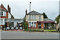 Premises opposite the cemetery gates