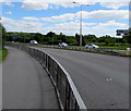 ST3487 : A48 towards M4 motorway junction 24, Newport by Jaggery