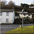 Signpost on a Drybrook corner