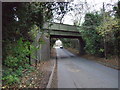 Disused railway bridge over Forest Road