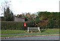 Elizabeth II postbox on Leicester Road, Wolvey Heath