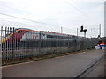 Virgin Trains Pendolino passing through Penrith