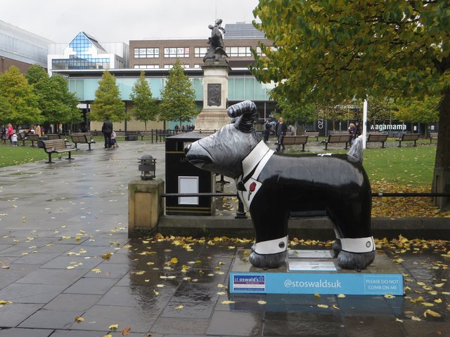 Great North Snowdog The Dog Father, Old Eldon Square, Newcastle upon Tyne
