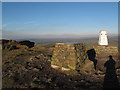 SJ9063 : Summit of the Cloud from the Cheshire side by Stephen Craven
