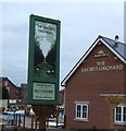 Sign for the Sacred Orchard