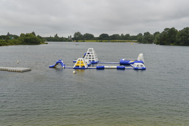 Obstacle course, Chichester Watersports