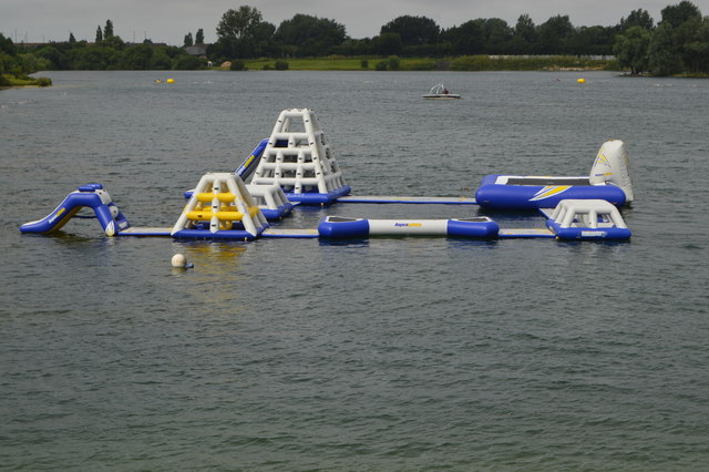 Obstacle course, Chichester Watersports