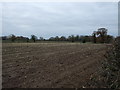 Stubble field near Woodhey Green