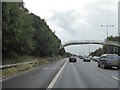 Footbridge over M6 near Byrchall High School