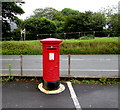 Queen Elizabeth II pillarbox, New Hedges, Pembrokeshire