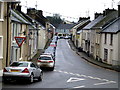 Cars parked along Church Brae, Dromore