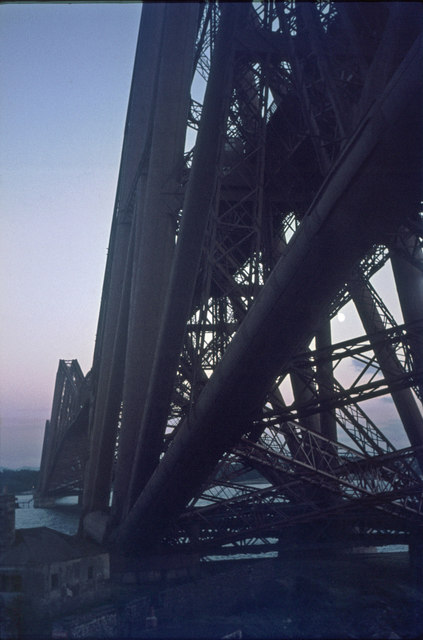 Forth Bridge from the north shore