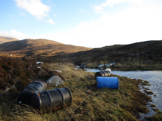 Rubbish, Loch Ceann a' Bhaigh