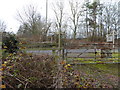 Stile and gate on Green Lane at junction with unnamed minor road