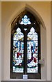 SJ8391 : Stained glass in Christ Church by Gerald England