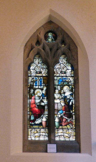 Stained glass in Christ Church