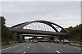 Crewe to Runcorn line railway bridge over M56