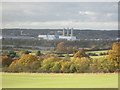 Distant view of Rye House Power Station