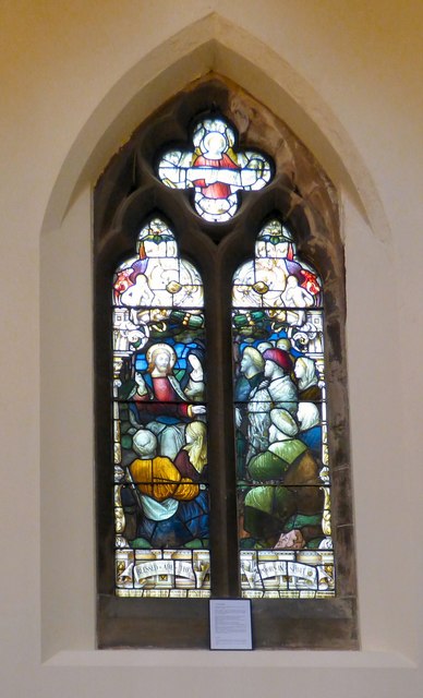 Stained glass in Christ Church