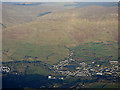 Lennoxtown from the air