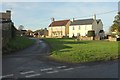 Green and houses, Luckington