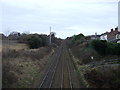 Railway towards Liverpool