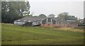 Farm buildings by Hammerton Station