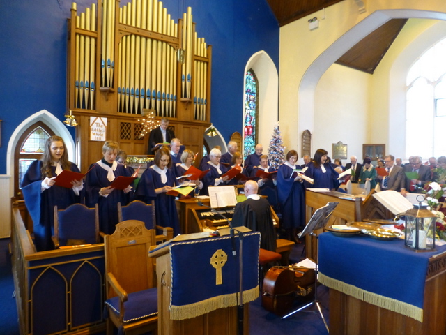 The choir - Trinity Presbyterian Church, Omagh