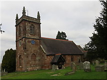 SJ5628 : The Church of St Luke in Weston-under-Redcastle by Peter Wood