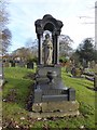 SJ8849 : Burslem Cemetery: Swindells monument by Jonathan Hutchins