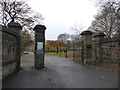 SJ8849 : Burslem Cemetery: entrance on Hanley Road by Jonathan Hutchins