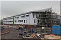 Construction of Islwyn High School, December 2016