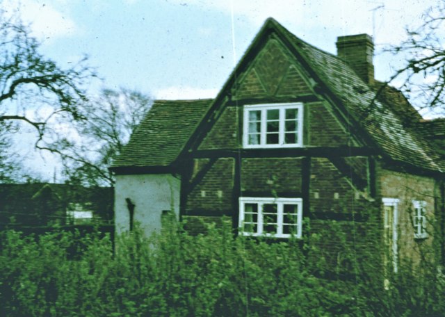 Rear view of 383 Broad Lane Coventry circa 1966