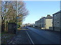 Bus stop and shelter on Accrington Road (A679)