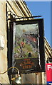 Sign for the Alma Inn, Burnley