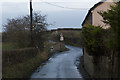 The road ahead is closed to all but agricultural vehicles