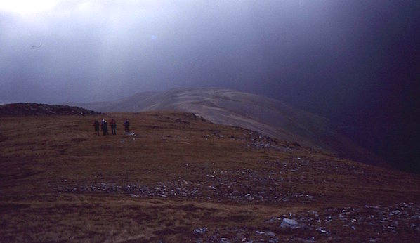 South ridge, A' Chràlaig