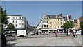 Dundee - City Square, with view along Reform St