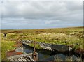 NB4555 : Weir and sluice gate on the Abhainn Ghabhsainn bho Dheas, Isle of Lewis by Claire Pegrum