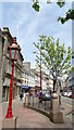 Arbroath - View N along High St from former Mercat Cross