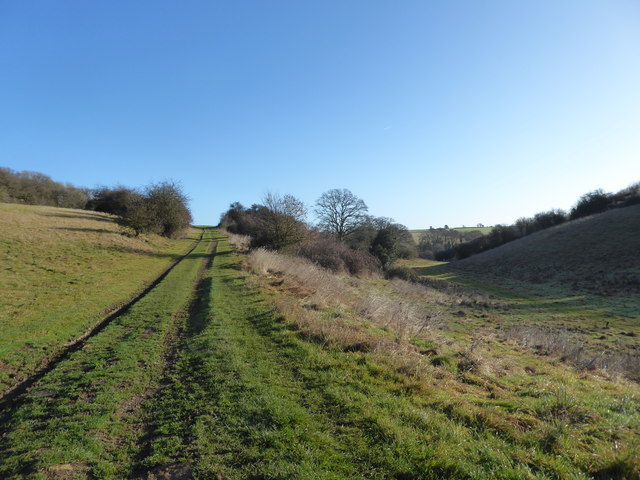 Byway near Handley Plain