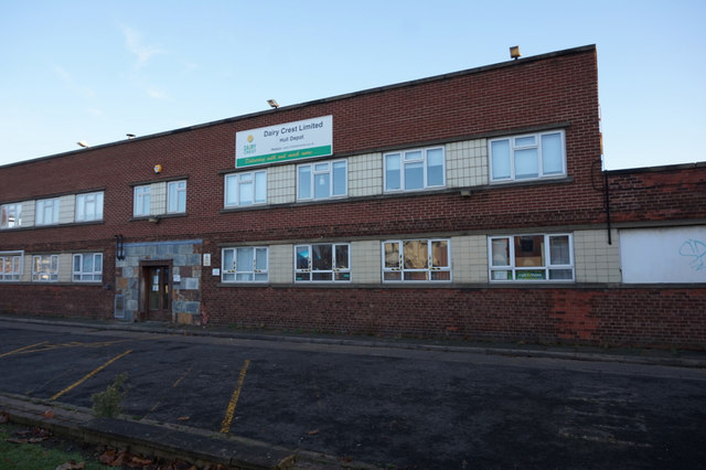 Dairy Crest Ltd Hull Depot C Ian S Cc By Sa 2 0 Geograph Britain And Ireland