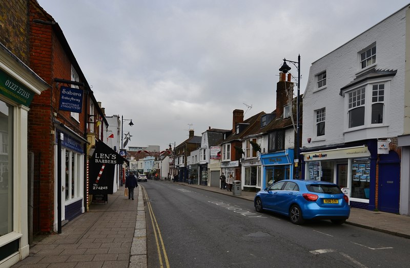 Whitstable High Street © Michael Garlick cc-by-sa/2.0 :: Geograph ...