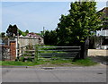 Berrow Road stile to a public footpath, Burnham-on-Sea