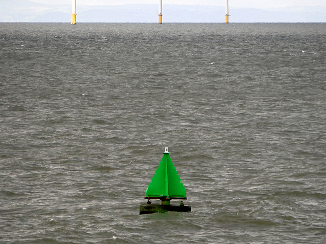 Liverpool Bay, Crosby Channel Starboard Marker C7