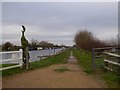 Towpath by Gloucester and Sharpness Ship Canal