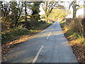 SJ3521 : Gamester's Lane heading towards the B4396 by Peter Wood